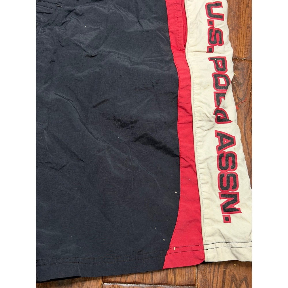 US Polo Assn Mens Board Shorts Colorblock Swim Trunks Size Large 8 Inseam - Picture 2 of 8